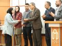 گزارش تصویری مراسم اختتامیه اولین  المپیاد ورزشی دانشجویان و تجلیل از مقام آوران ورزشی دانشگاه